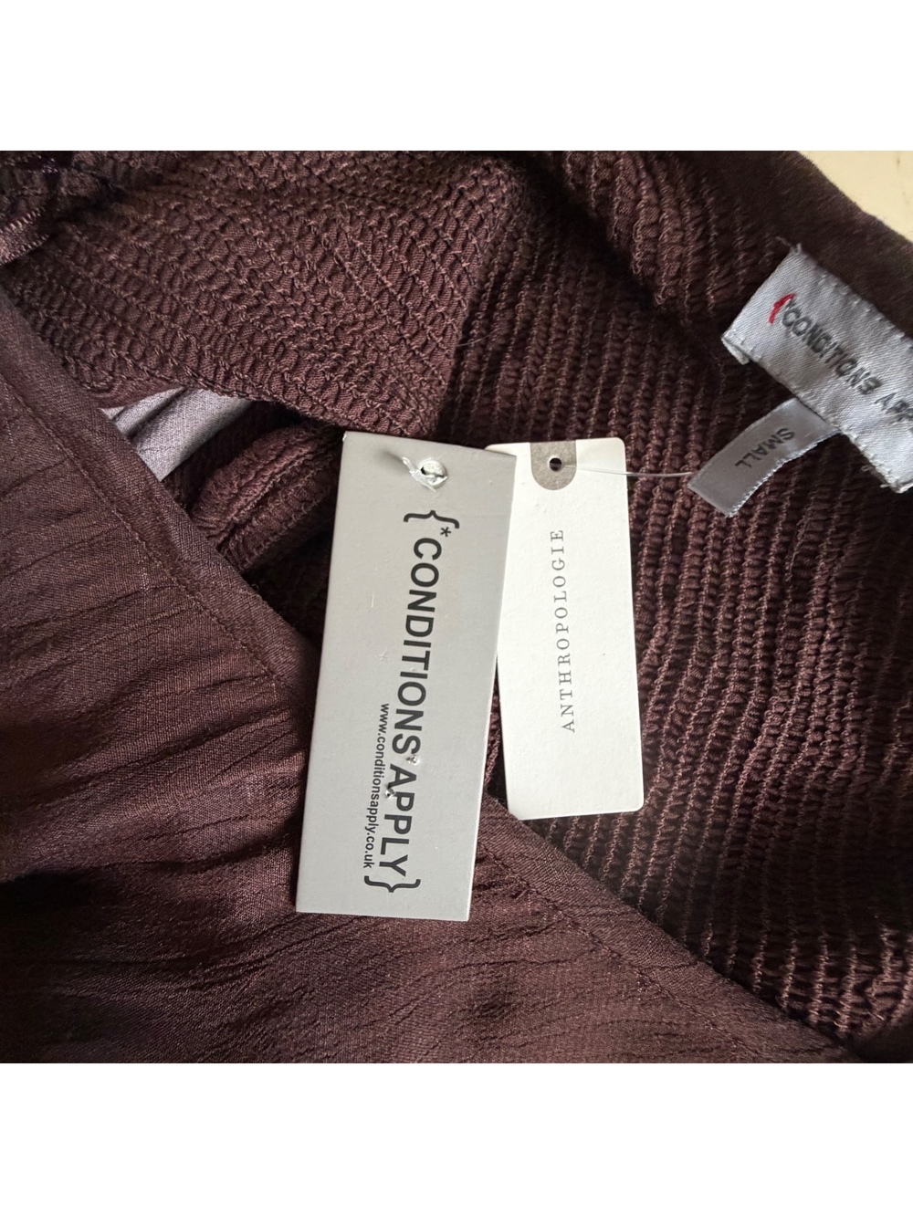 Anthropologie NWT Conditions Apply Dress size S - Picture 10 of 12